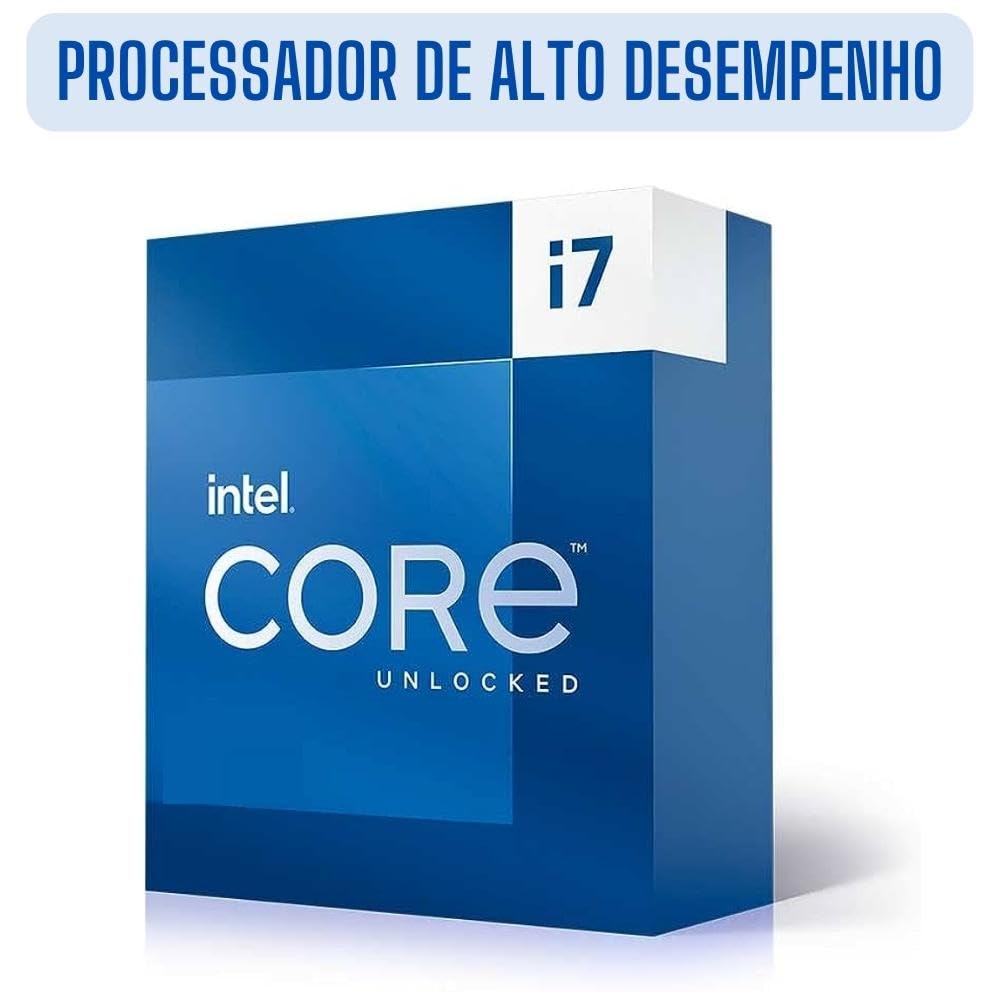 Computador Completo Slim Intel Core i7 16GB SSD 1TB Wifi Windows