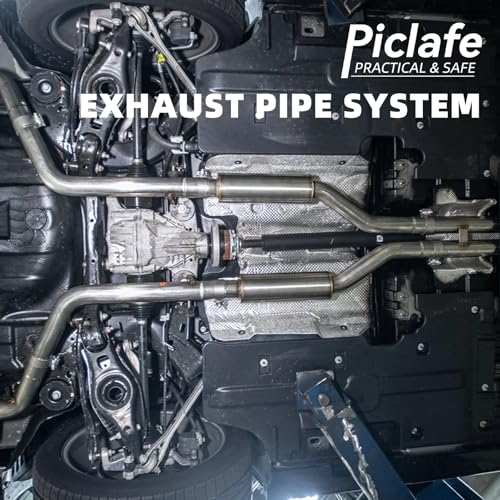 Piclafe 5 Inch Exhaust Pipe, 5'' Aluminized Steel Straight DIY Custom Mandrel Exhaust Pipe, 30 Inch Length, 5'' OD Mandrel Straight Pipe by Piclafe - Used condition - Image 7