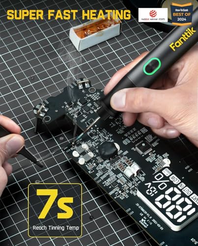 Fanttik L2 Pro 3.7V Electric Screwdriver & T1 Max Soldering Iron Kit