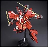 Vista 5 de Sazabi Metálico Revestimiento Ver Mobile Suit Gundam HGUC 1/144 Modelo Kit