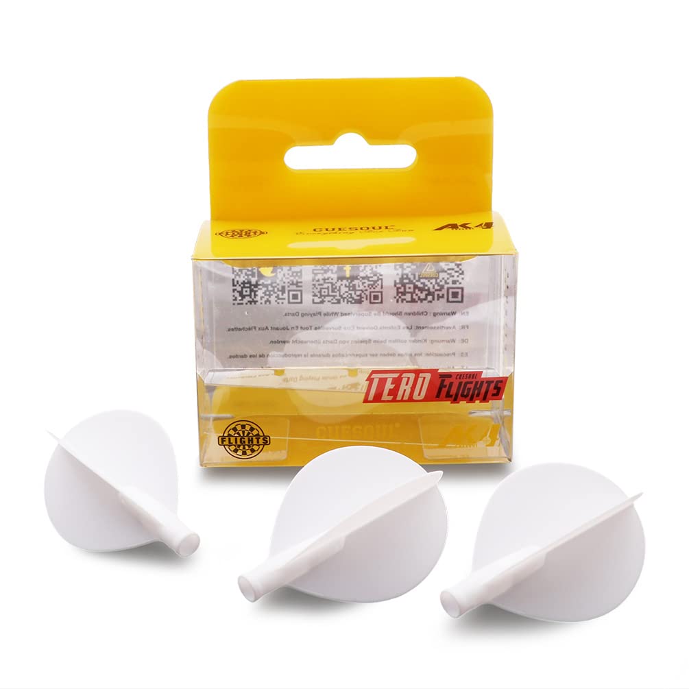 CUESOUL TERO AK4 Dart Flights pear shape,Set of 3 pcs(CS-AK4+2SDYS) — image 1
