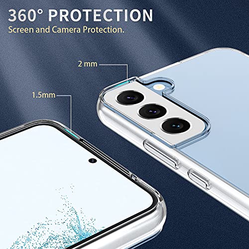 Coque de protection Galaxy S22 Plus fine pour une utilisation quotidienne et active