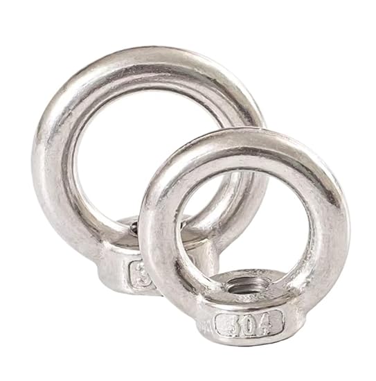 Dadi A Occhiello M10 In Acciaio Inox 304 - Per Sollevamento E Sospensione | Dadi Ad Anello Professionali - Foto 12