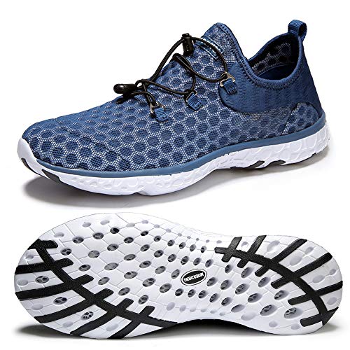 Moerdeng Men's Quick Drying Water Shoes Lightweight Aqua Shoes For Sports Outdoor Beach Pool Exercise #TOP3