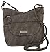 MultiSac Vista Solid Color Vegan Leather Crossbody Handbag One Size Black