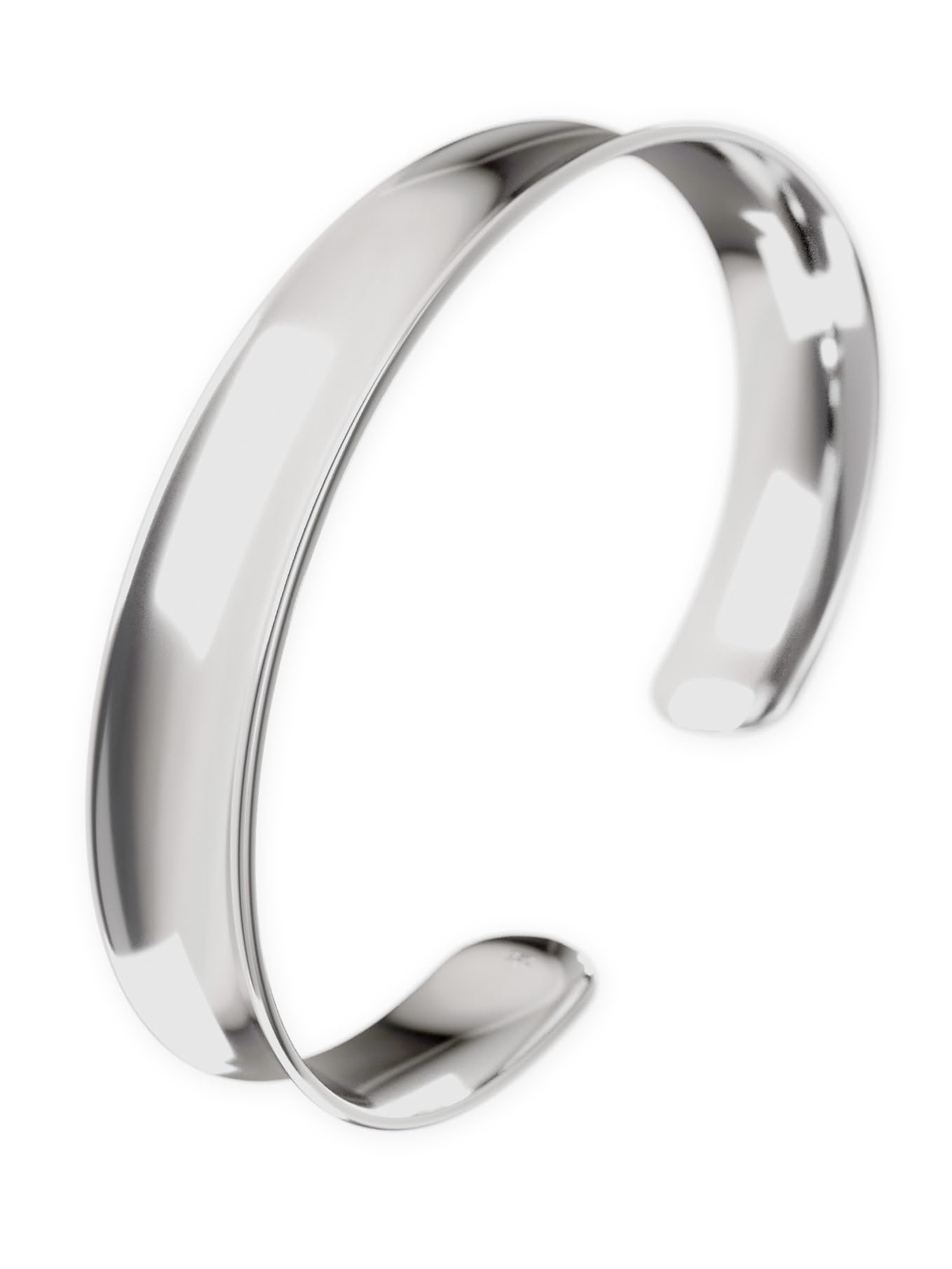 Fly Style Armreif aus 925 Sterling Silber - offen und verstellbar Silber-Armspange