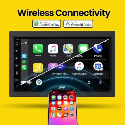 Radio para Dodge RAM 6.8” Pantalla táctil HD doble DIN miniatura 3