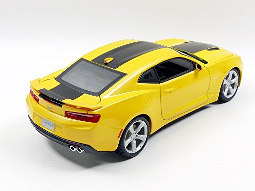 Chevrolet Camaro SS 2016 a Escala 1:18 Amarillo miniatura 4