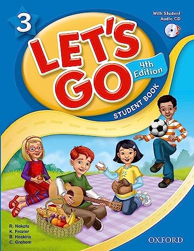 Lets Go 3 - Student Book (+ CD-ROM): Language Level: Beginning to High Intermediate. Interest Level: Grades K-6. Approx. Reading Level: K-4: 03