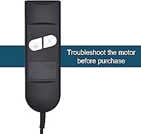 Vista 4 de Fromann Reclinable Control remoto de mano 2 botones 5 pin para silla de sofá de elevación de energía eléctrica