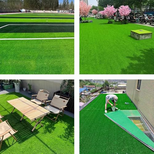 Gazon synthétique résistant aux UV et durable aménagement paysager