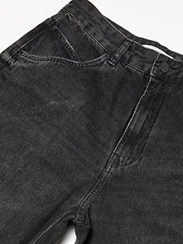 Calca Black Jeans Straight High Fit, Reserva, Feminino, Indigo, 38