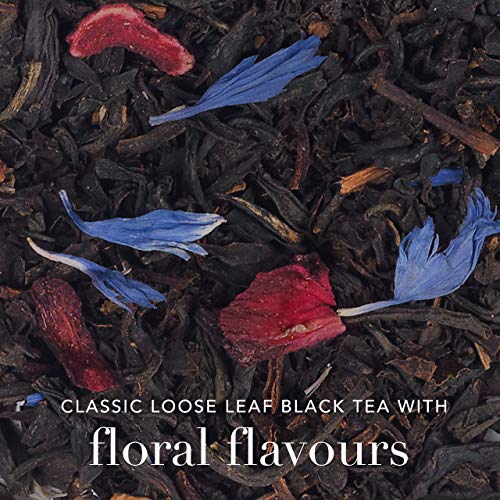 Whittard Of Chelsea - Piccadilly Blend Alice Caddy - Black Loose Leaf Tea, Vegetarian, Vegan Friendly, Alice Inspired Resealable Tea Tin (100G, 1Ct) #TOP2