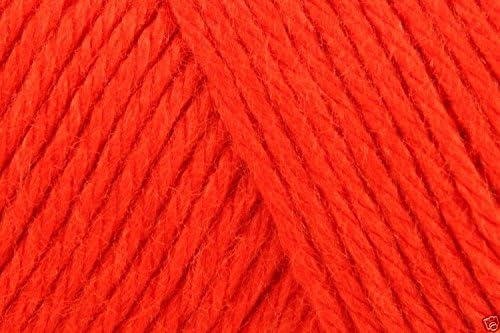 Caron Simply Soft Acrylic Aran Knitting Wool Yarn 170g -9778 Orange