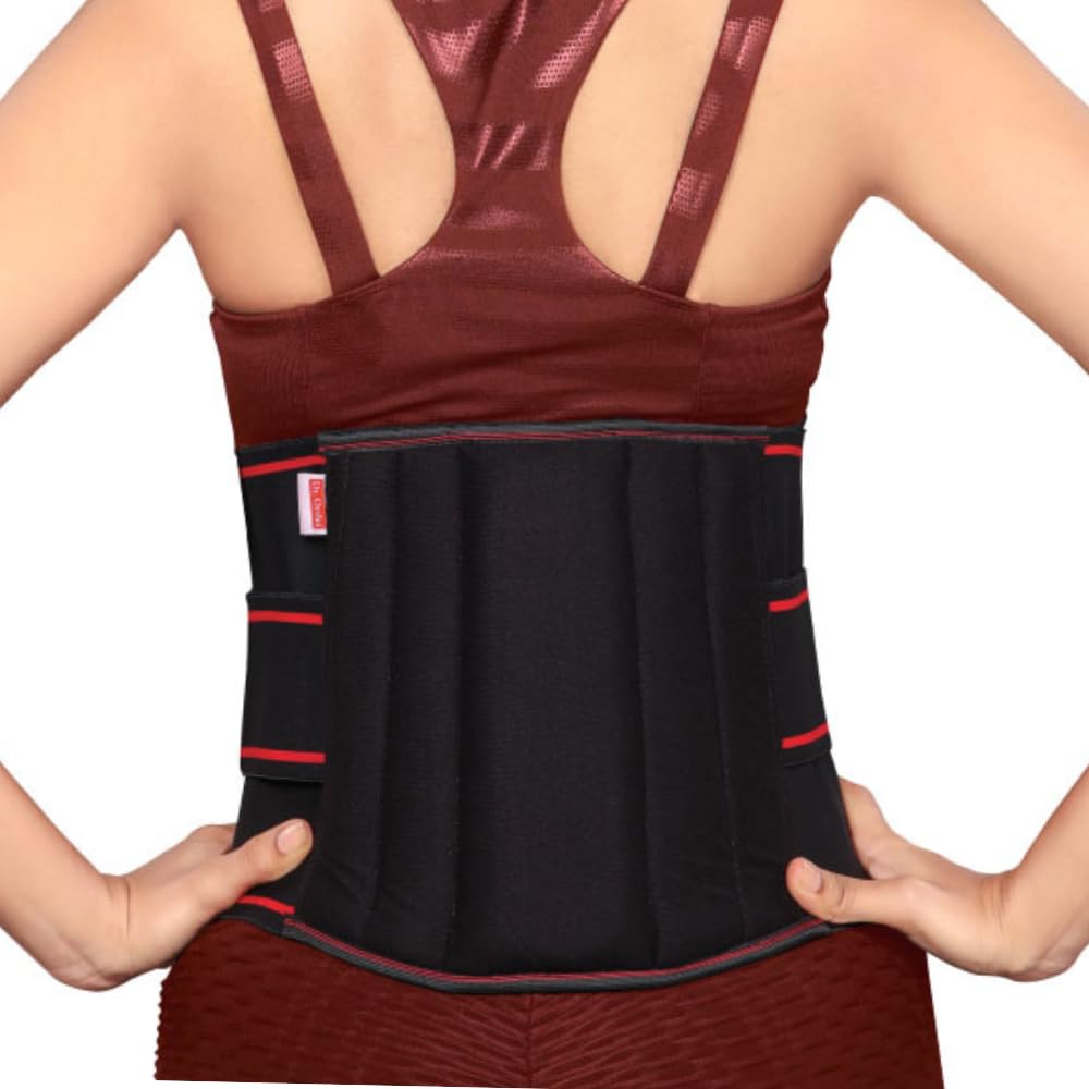 Dr.Ortho Lumbo Sacral Belt | Waist & Lower Back Support Belt | With Dual Adjustable Straps for Men & Women - 2XL (130-145cm)-image-38