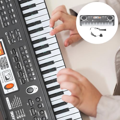 Piano de Juguete Infantil de 61 Teclas ABS con función educativa 7