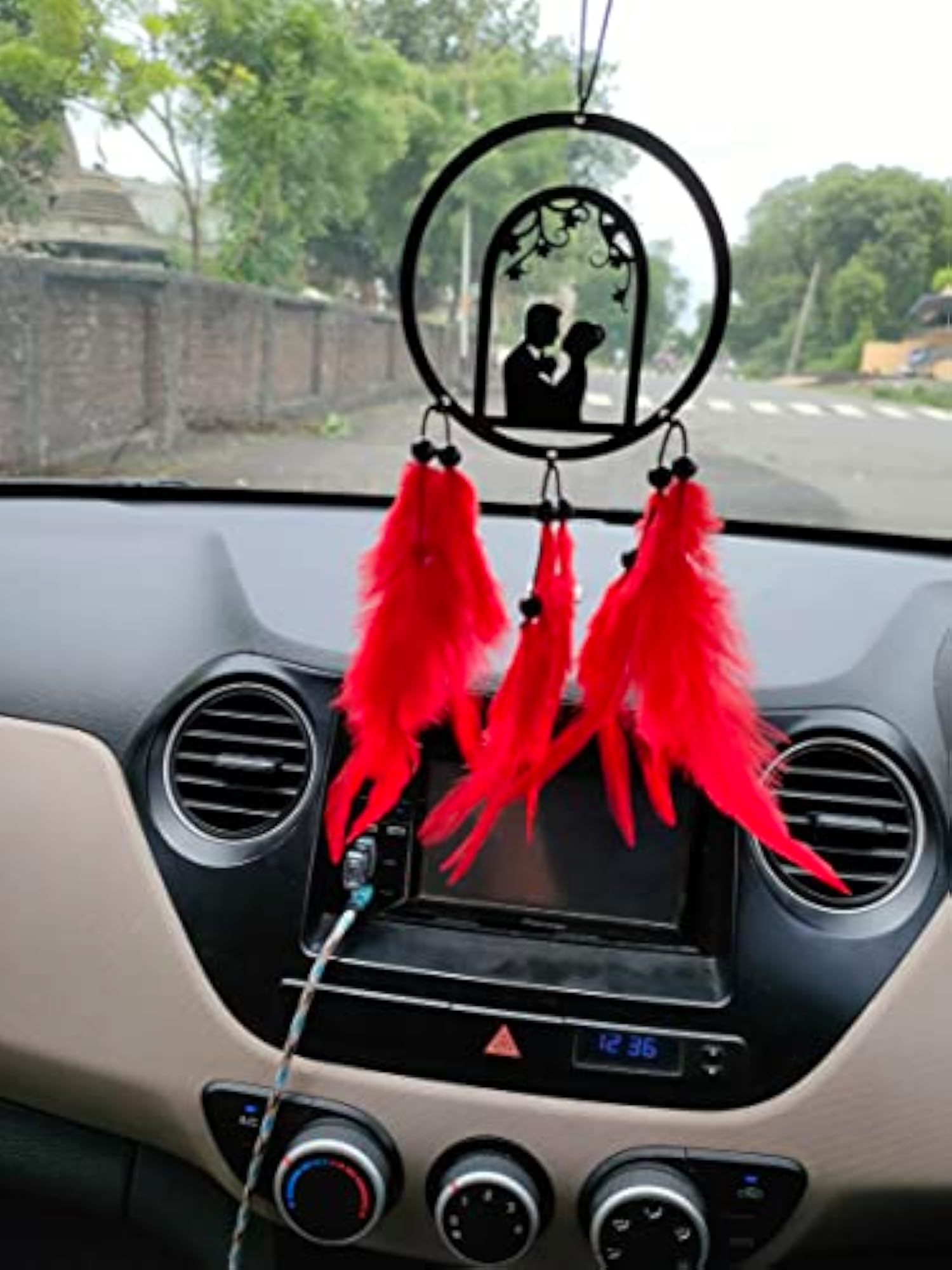 Couple Cage Dream Catcher, Handmade Positive Vibes