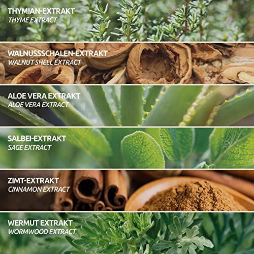 Foto von GreenPet Wurm Kraut Pet Liquid Tropfen Flüssig - Natürliche Wurmkur Alternative, vor, bei & nach Wurmbefall Hund, Katze & Kaninchen, alle Haustiere, pflanzliches Wurmmittel 50ml