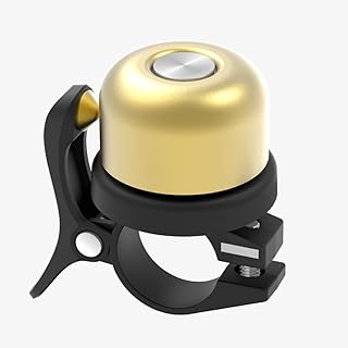 ERYUE Campainha de bicicleta para guidão,Campainha de bicicleta para guidão alto buzina de bicicleta antifurto campainha à prova d'água para mountain bike mountain bike estrada