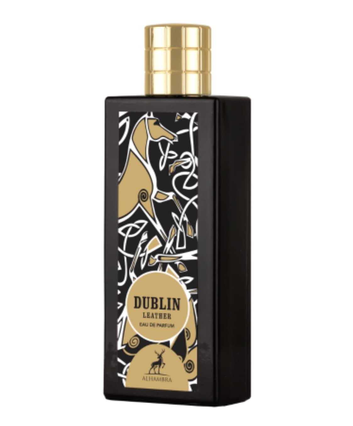 Maison Alhambra Dublin Leather Eau de Parfum 80 ml | Long Lasting Unisex Leather & Woody Fragrance | Rich Oriental Scent for Men & Women - Image 2