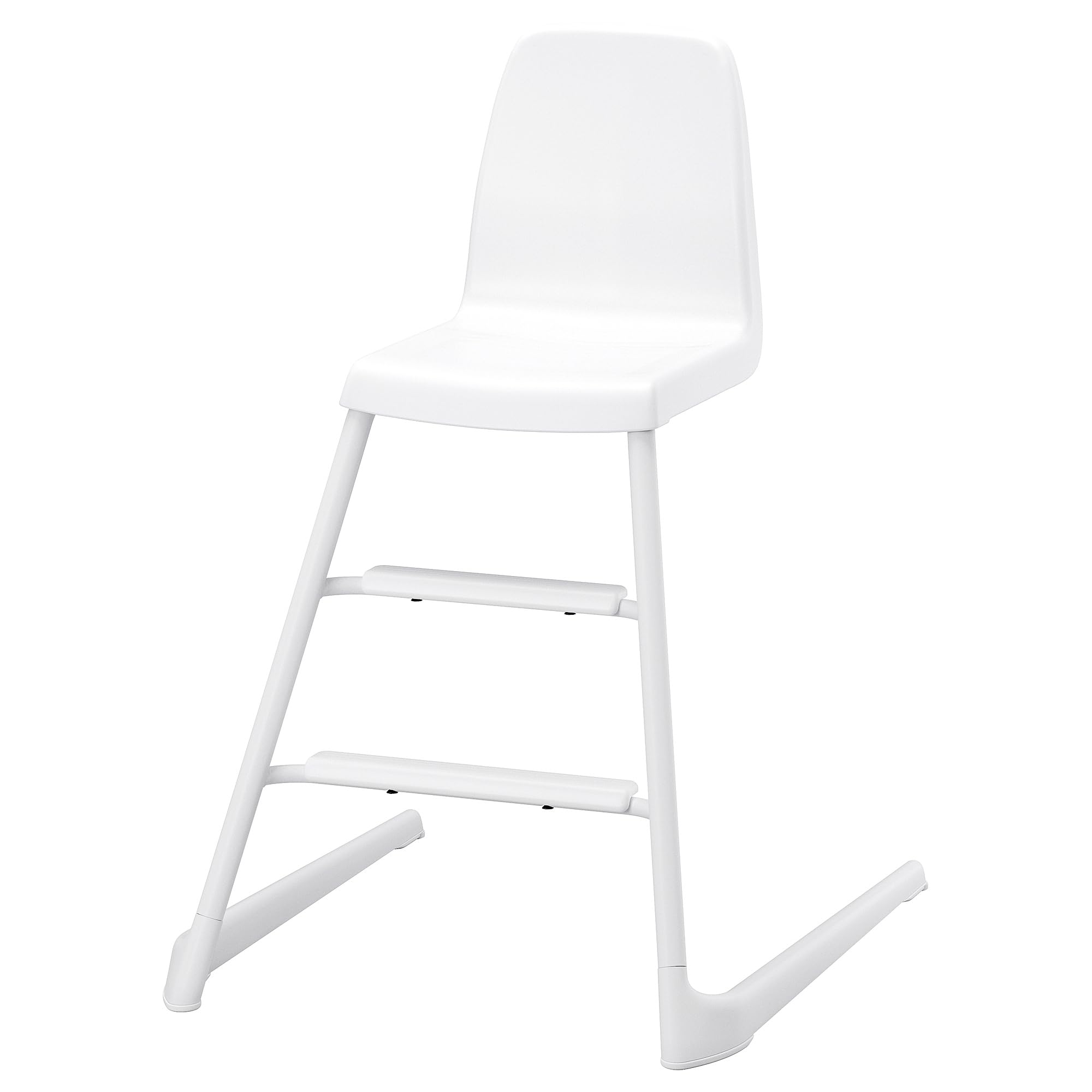 Chaise junior LANGUR blanche au design épuré et sécurisé