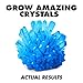 Discover with Dr. Cool Crystal Growing Kit - Grow Stunning Blue Crystals (Includes Real Calcite)!