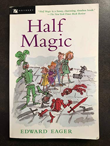 Half Magic by Edward Eager, N. M. Bodecker (Ill... B004IGZK5C Book Cover