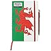 Produktbild Wales Flag Notebook - Hardback A5