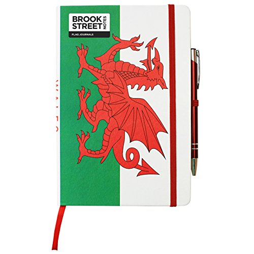 Preisvergleich Produktbild Wales Flag Notebook - Hardback A5