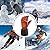 YBWLCLO Heated Gloves for Men Women, Touchscreen Electric Waterproof Heating Gloves for Cycling Camping Motorcycle Driving Hiking Skiing Snowboarding Outdoor Winter Sport