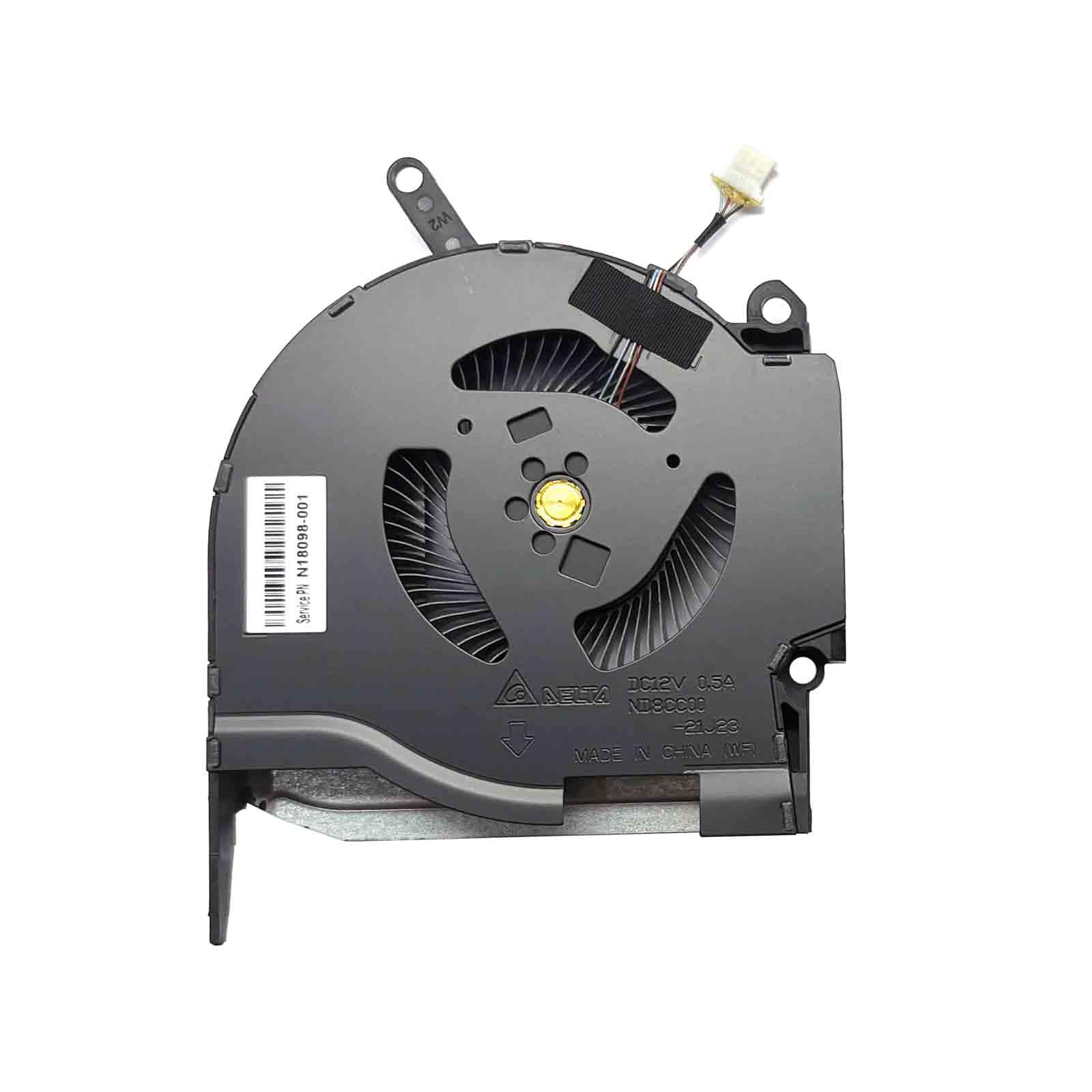 BestParts Ventola di raffreddamento CPU+GPU di ricambio per laptop da gioco HP Omen 16-K, 16-u000, 16-k0000 16-k0xxx da 16,2 pollici, P/N: N18097-001 N18098-001 (Nota: solo per RTX 3060/3070 serie