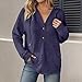 Womens Hoodies Waffle Knit V Neck Pullover Sweatshirt Cute Hooded Sweatshirts Cozy Lightweight Long Sleeve Tunic (Dark Blue,XX-Large)