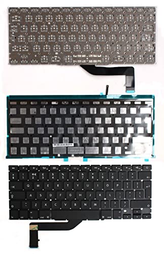 Clavier MacBook Pro A1398 rétro-éclairé noir de rechange version UK