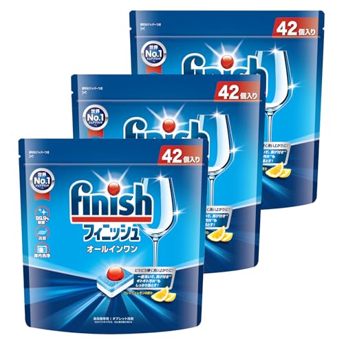 Dishwasher Detergent Finish All-in-One Premium Powerball Cube M 3 Pieces