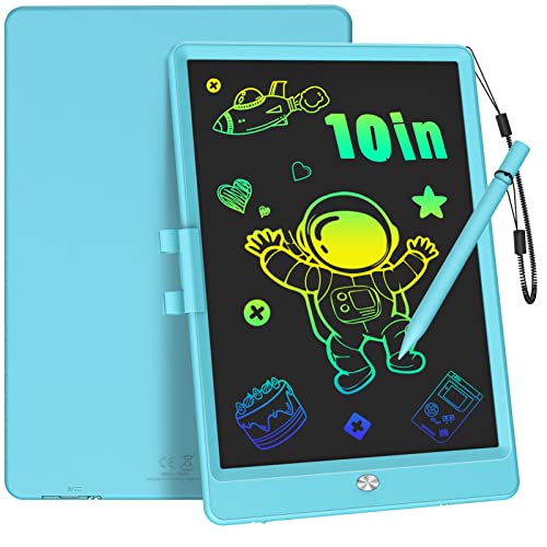 Kids Toys for 3 4 5 5+ Year Old Boys Girls FLUESTON Lcd Writing Tablet 10 Inch Doodle Magic Board, Colorful Drawing Tablet, Travel Birthday Gifts Sensory Toys Draw Pad for Age 1-3 2-4 6-8 8-10 Toddler Kids Toys for 3 4 5 5+ Year Old Boys Girls FLUESTON Lcd Writing Tablet 10 Inch Doodle Magic Board, Colorful Drawing Tablet, Travel Birthday Gifts Sensory Toys Draw Pad for Age 1-3 2-4 6-8 8-10 Toddler