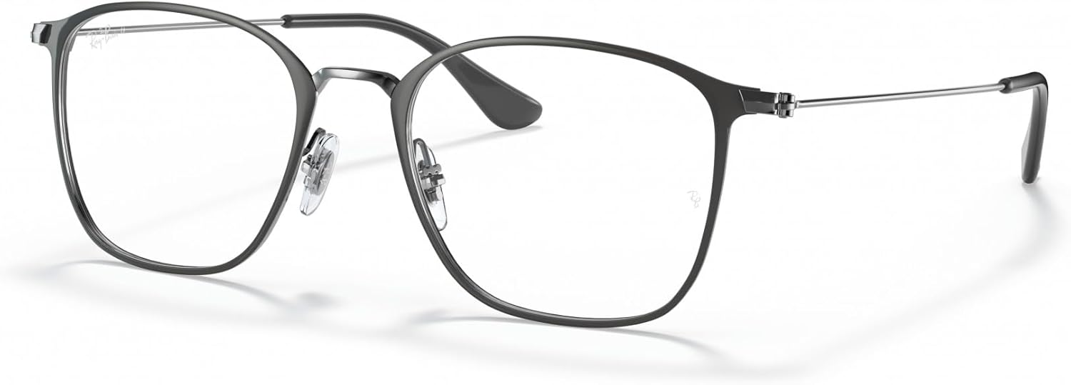 Ray-Ban Unisex Rx6466 Square Prescription Eyewear Frames