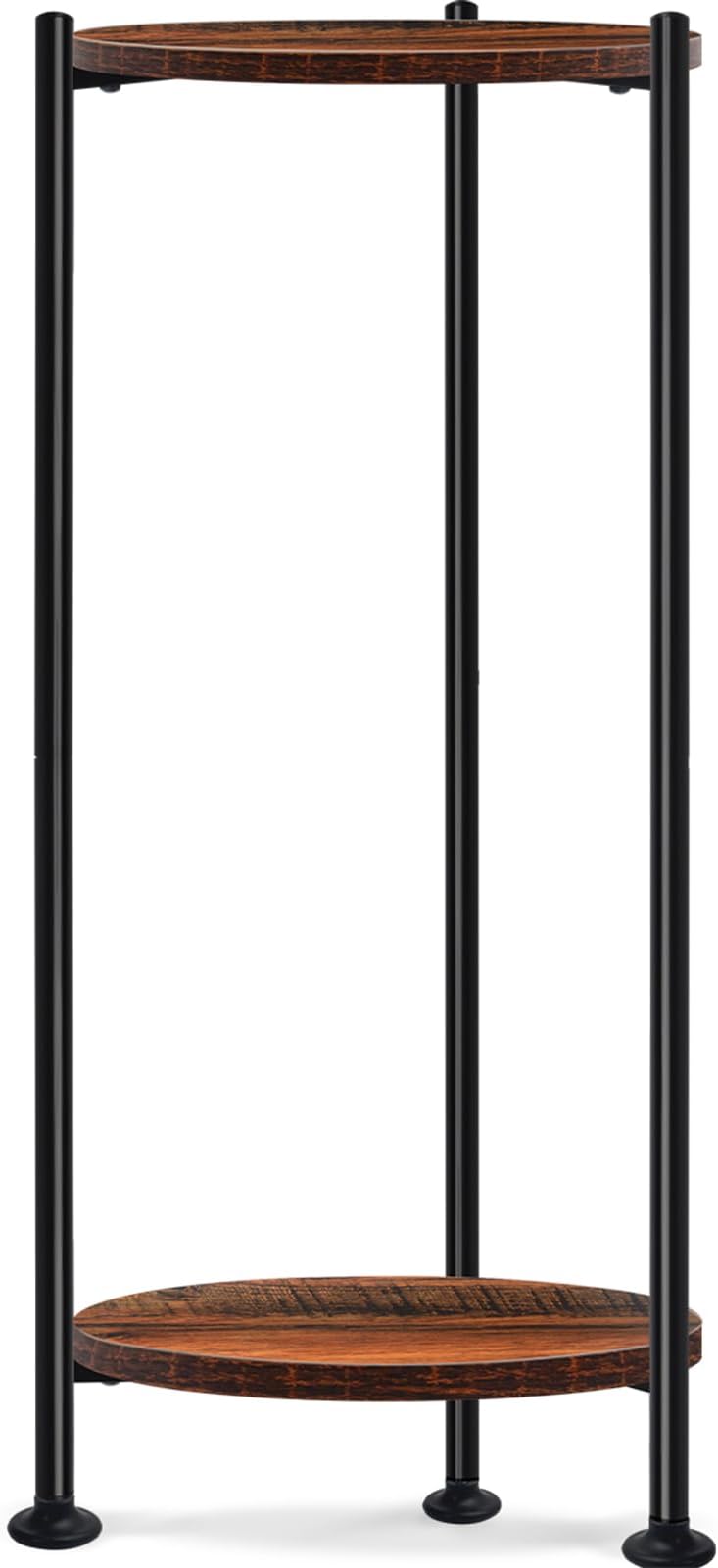 Plant Stand Indoor Outdoor, 30'' Tall Plant Stands for Indoor Plants, Heavy Duty Indoor Plant Stands, 2 Tier Flower Stand for Living Room, Balcony, Deck