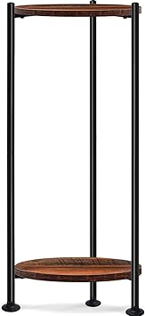 Lilybud--lily Plant Stand Indoor Outdoor, 30'' Tall Plant Stands for Indoor Plants, Heavy Duty Indoor Plant Shelf, 2 Tier Flo