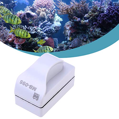 VILLCASE Limpador de Vidro de Algas de Vidro de Tanque de Peixes Magnético de Aquário Escova Flutuan