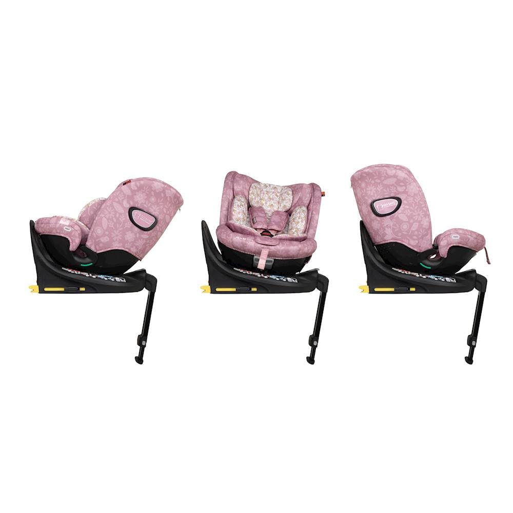 COSATTO i-Size - Seggiolino auto girevole a 360°, R129, gruppo 0+123, 0-36 kg, 0-12 anni, Isofix, ERF, esclusivo sistema anti-fuga (Camille)