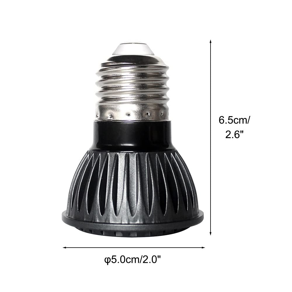DONGKER - Bombilla UVB 10.0 para reptiles, lámpara calefactora tortuga, luz UVB del desierto LED de 5 W para reptiles que viven en el desierto