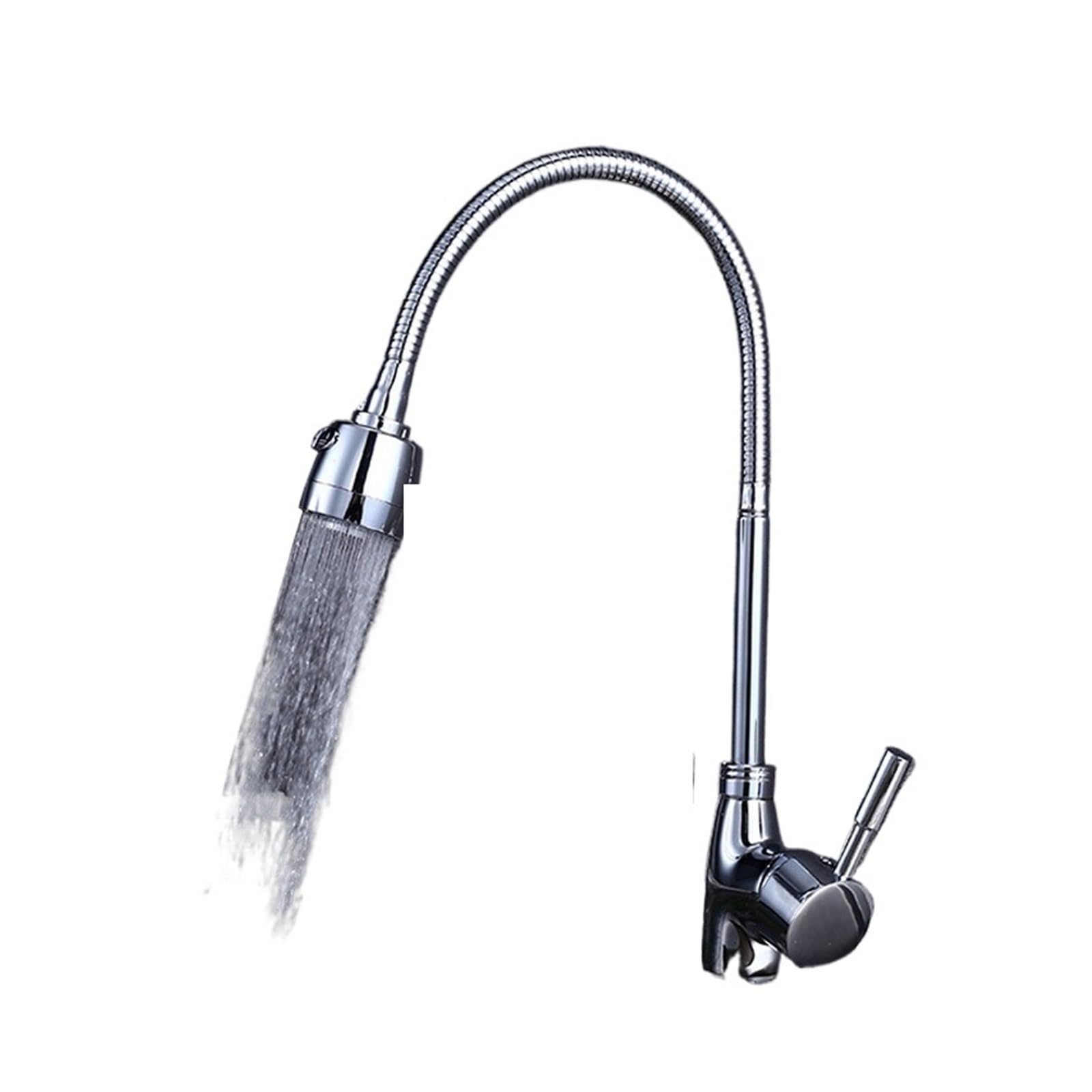 Grifo de cocina de latón macizo YT-6007 monomando con acabado elegante y duradero