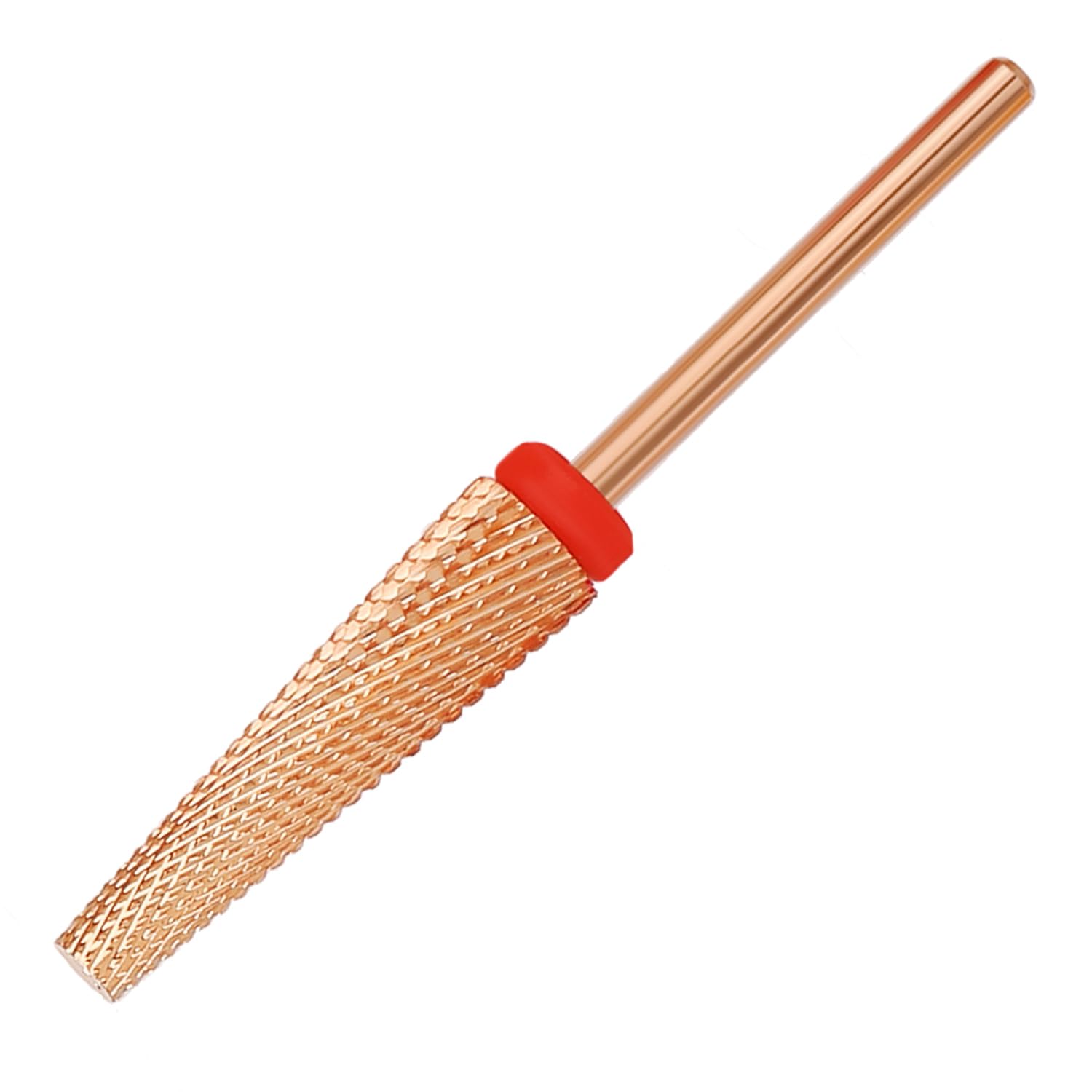 ERUIKA Super Long 5 in 1 Nail Drill Bits, Professional 3/32'' Carbide Tungsten Two Way Rotary Advanced Safety Bits, Fast Remove for Manicure Pedicure