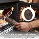 JTgugu Dichtungsband Selbstklebend Länge 3m Hitzebeständiges Dichtband Kamindichtung Ofendichtschnur Glasgewebe hitzebeständig bis 550°C. für Kamin Ofenrohre Ofenfenster Rauchrohr Smoker (10x3mm)
