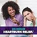 Prilosec OTC, Omeprazole Delayed Release 20mg, Acid Reducer, Treats Frequent Heartburn for 24 Hour Relief, All Day, All Night*, Heartburn Medicine, 20mg, Wildberry Flavor, 42 Tablets
