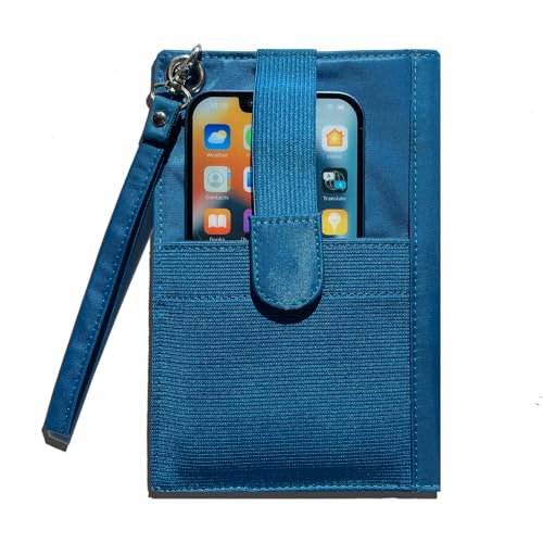 Big Skinny Women's Plus Size myPhone Bi-Fold Slim Wallet, Holds Up to 20 Cards