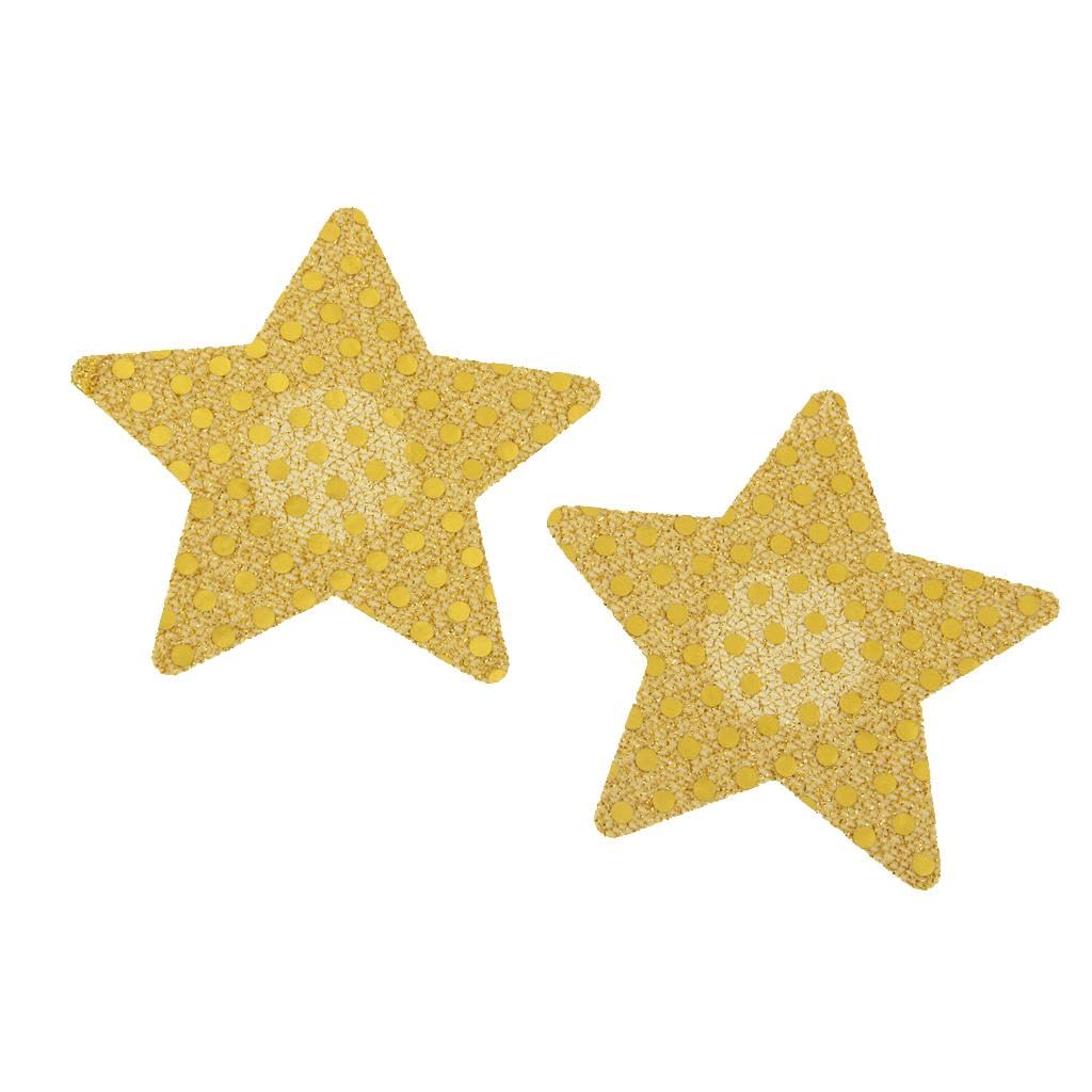 elbme Invisible Nipple Pasties Cover Bra Self Adhesive Sticker Gold Pentagram-picture-22