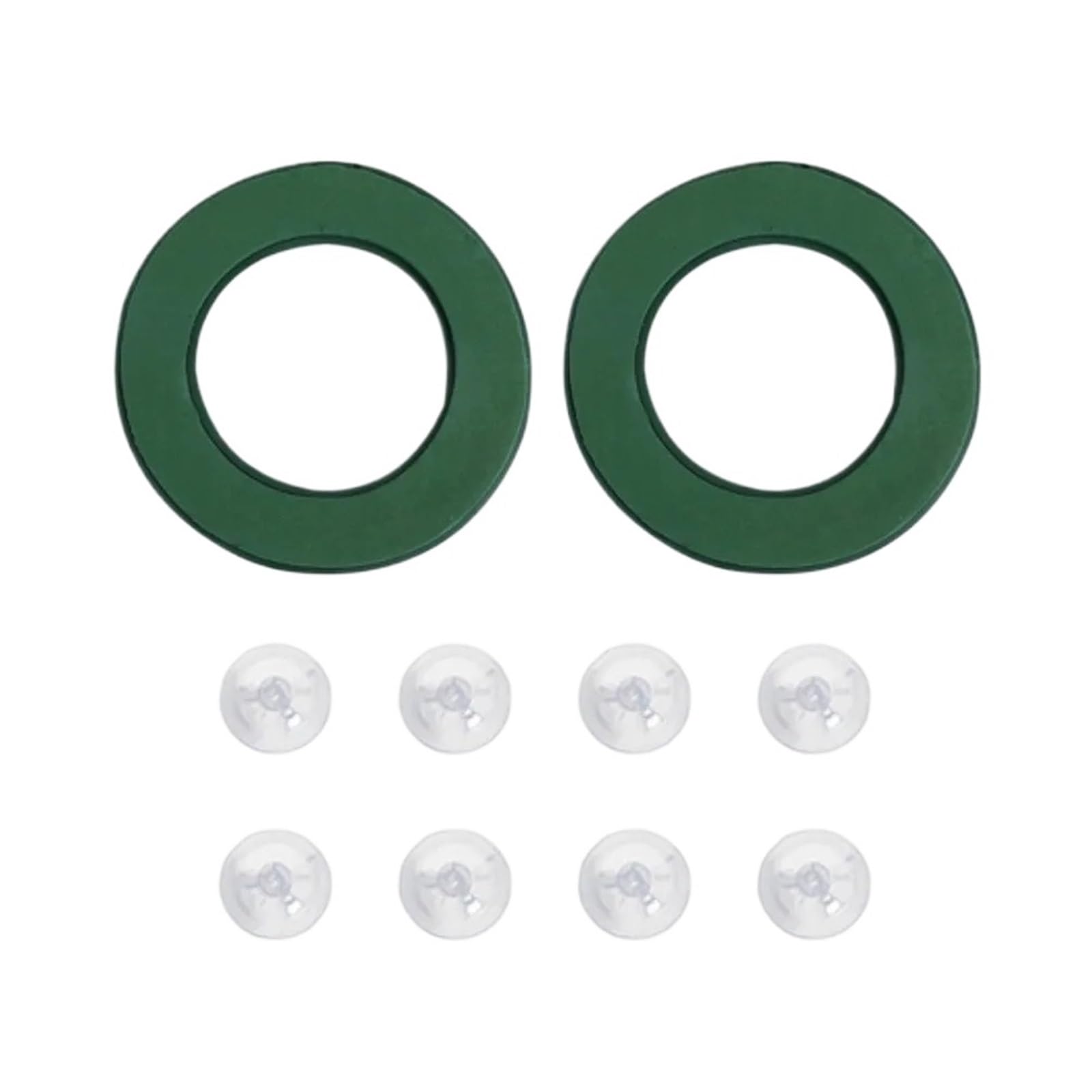 GCYEIDMA 12inch Foam Wreath Rings 2Pack
