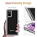 ESR Air Armor Designed for the Samsung Galaxy S20 Plus Case [Shock-Absorbing] [Scratch-Resistant] [Military Grade Protection] [Hard PC + Flexible TPU Frame] for Galaxy S20 Plus 5G (2020), Clear