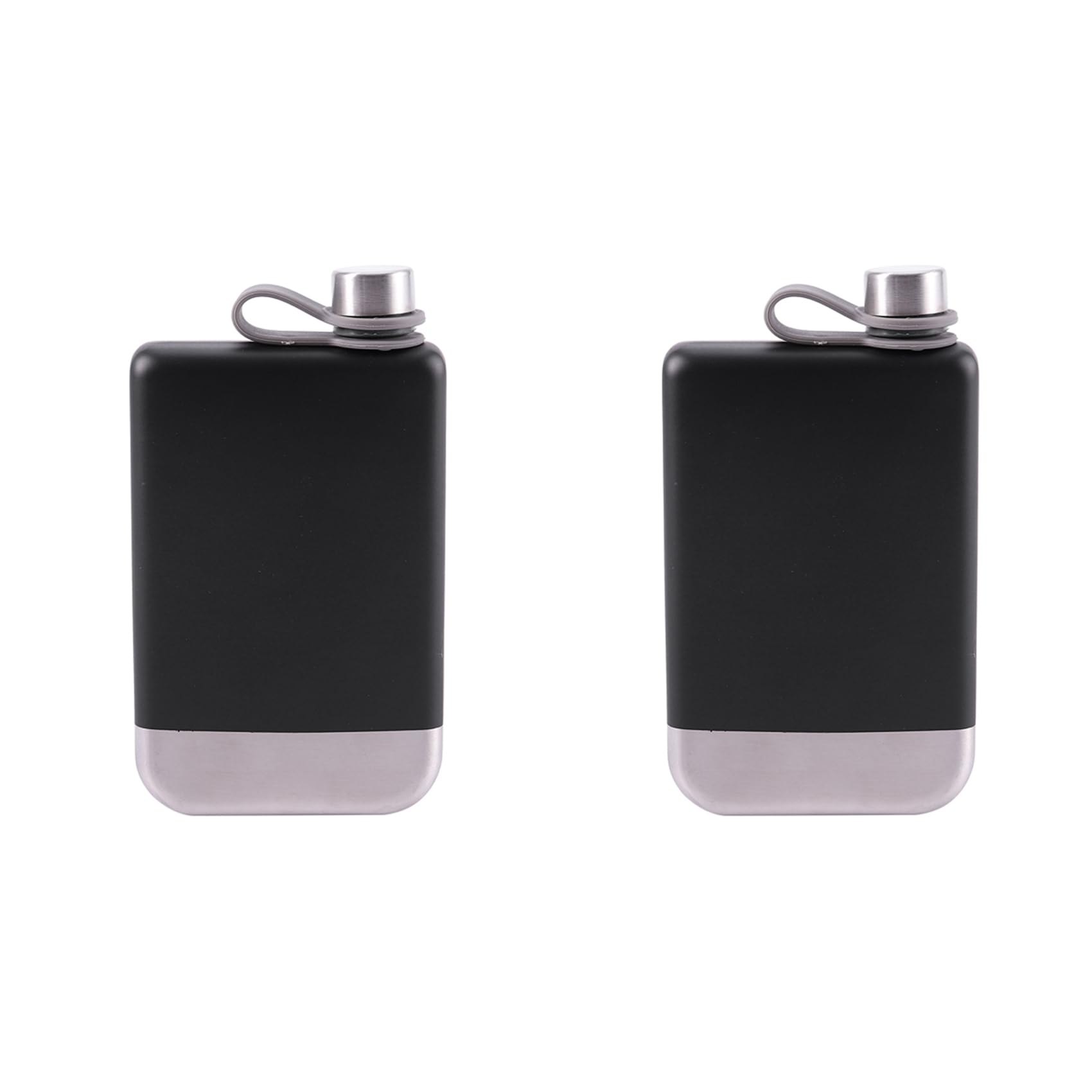 Hndhbfgrt 2X 9 Oz Stainless Steel 304 Hip Flask Whiskey Wine Bottle Alcohol Pocket Flagon for Gifts